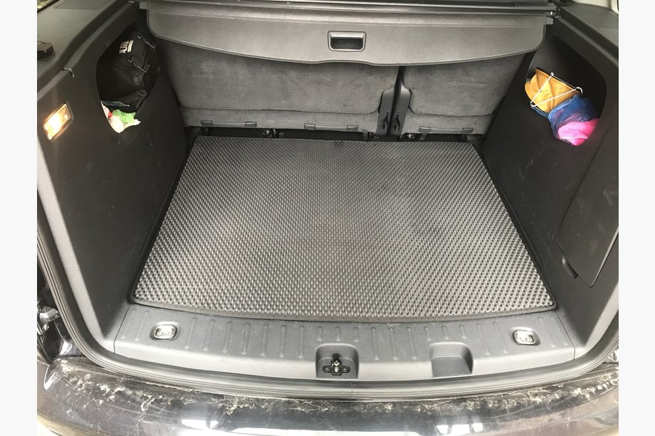 Volkswagen Caddy 2010-2015 гг. Коврик багажника Стандарт (EVA, Черный) Фото 1