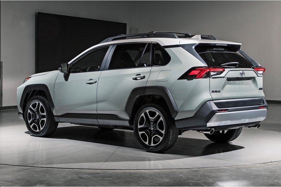 Toyota Rav 4 2019–2025 гг. Поперечные дуги OEM для рейлингов TRD (2 шт) Фото 1