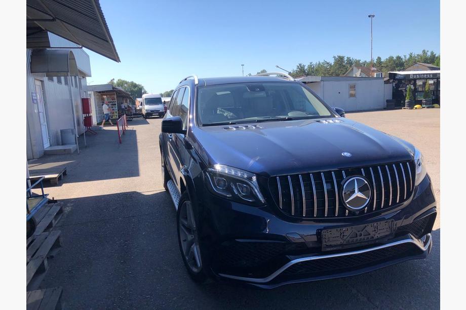 Mercedes GL/GLS class X166 2012-2019 гг. Полный обвес с бамперами AMG V1 (GLS63) Фото 2