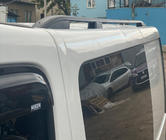 Renault Trafic 2001–2015 гг. Рейлинги Skyport (черные) фото 2
