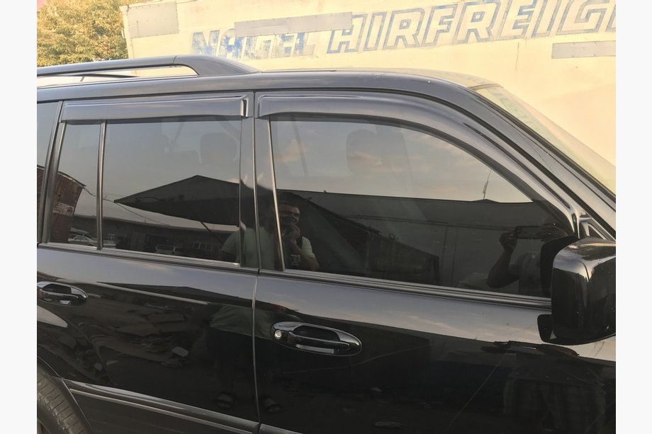 Lexus LX470 1998-2007 гг. Ветровики на окна (4 шт, Niken) Image