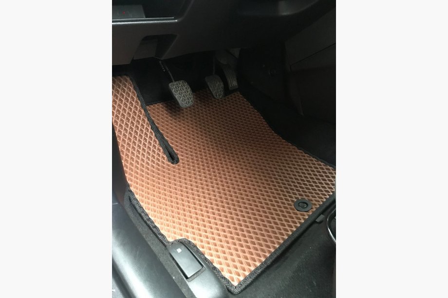 Mazda 3 2003-2009 гг. Коврики EVA (кирпичные) Image