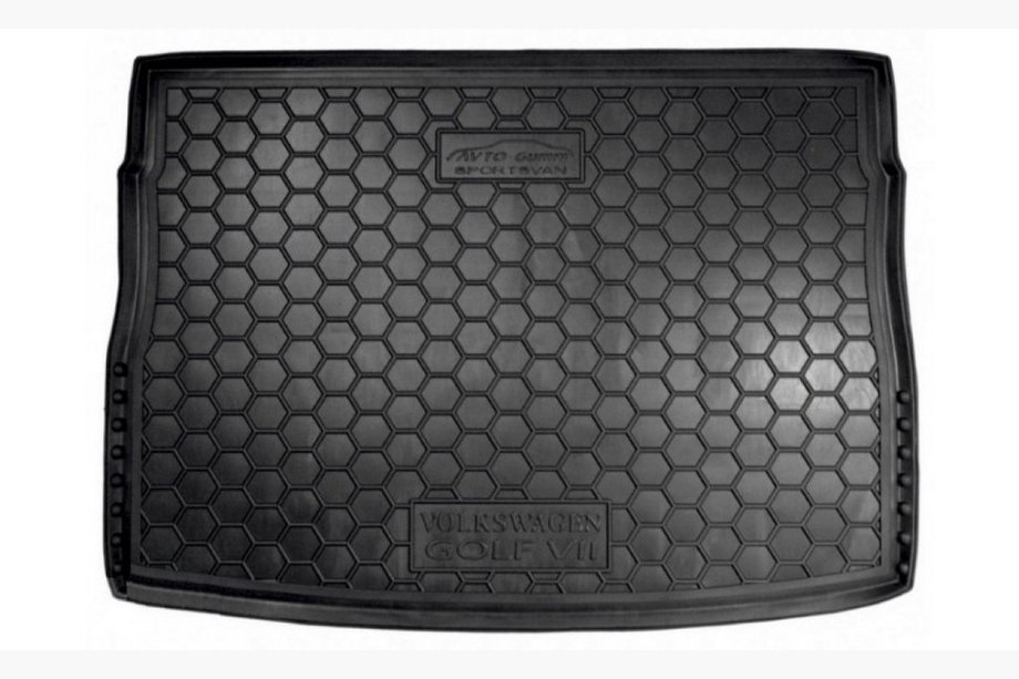 Volkswagen Golf 7/E-Golf 2012-2020 гг. Коврик багажника Sportsvan (Autogumm, резина) Image