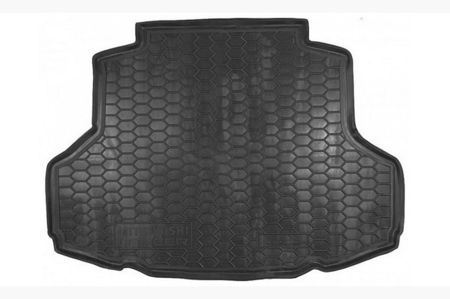 Mitsubishi Lancer 9 2004-2008 гг. Коврик багажника SD (Autogumm, резина) Image