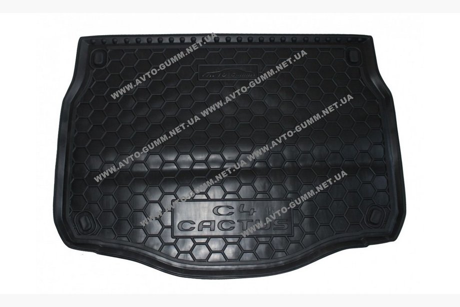 Citroen Cactus 2014-2020 гг. Коврик багажника резиновый Image
