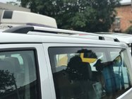 Volkswagen T5 Transporter 2003-2010 гг. Хромированные Рейлинги Длинная база, пластиковые ножки фото 1