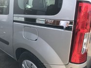 Renault Kangoo 2008–2020 гг. Молдинг на сдвижную дверь (2 шт., нержавейка) фото 1