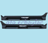 Hyundai Tucson JM 2004- гг. Боковые Подножки Пластиковые S003 (Пластик) фото 1