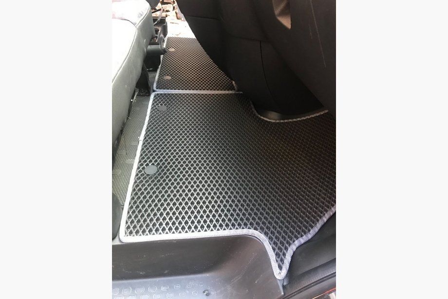 Fiat Talento 2016- гг. Коврики (2 шт, EVA, черные) Image