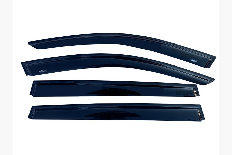 Mercedes GLK class X204 2008-2015 гг. Ветровики на окна (4 шт, HIC) Image