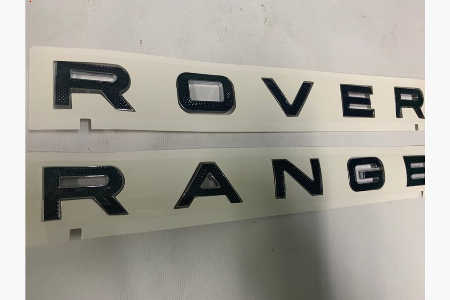 Range Rover III L322 2002-2012 гг. Надпись Черная Точка (Тип-1) Image