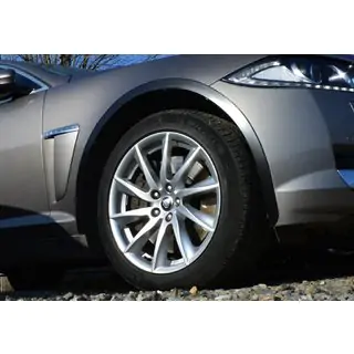 Накладки на арки из нержавейки (4 шт) Jaguar XF 2009-2016 гг. фото 1