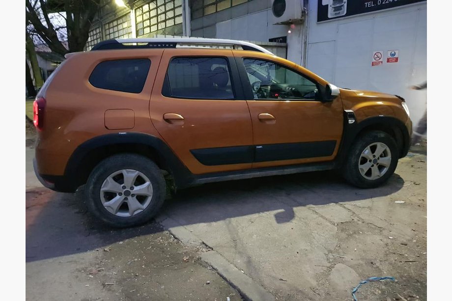 Renault Duster 2018-2024 гг. Молдинги на двери (4 шт, ABS) Image