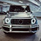 Mercedes G class W463 2018-2024 гг. Передняя защита Тип-1 (2018+) фото 1