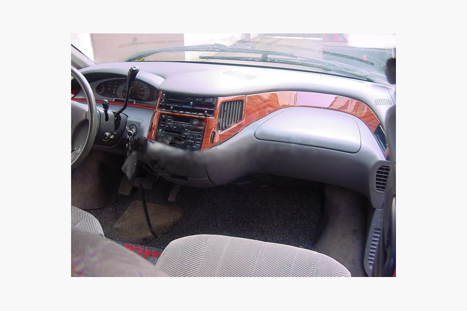 Toyota Previa 1990-2000 гг. АКЦИЯ! Накладки на панель под светлое дерево (1994-1997) Image