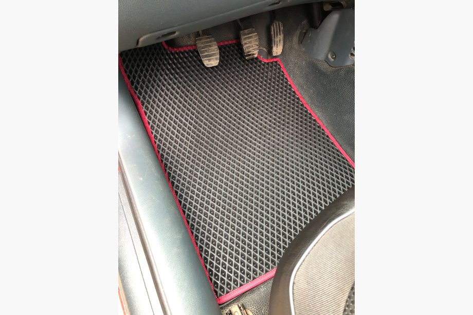 Renault Kangoo 1998-2008 гг. Коврики EVA в салон (черные, 2 шт.) Image