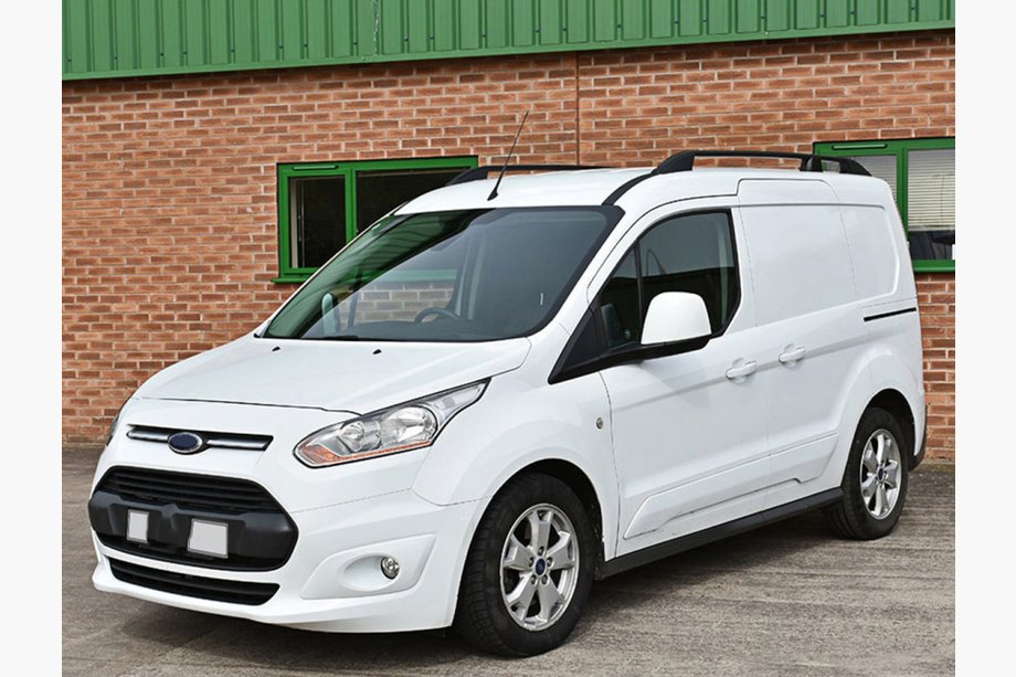 Ford Connect 2014-2021 гг. Рейлинги OmsaLine Elegance (2 шт, черные) Image