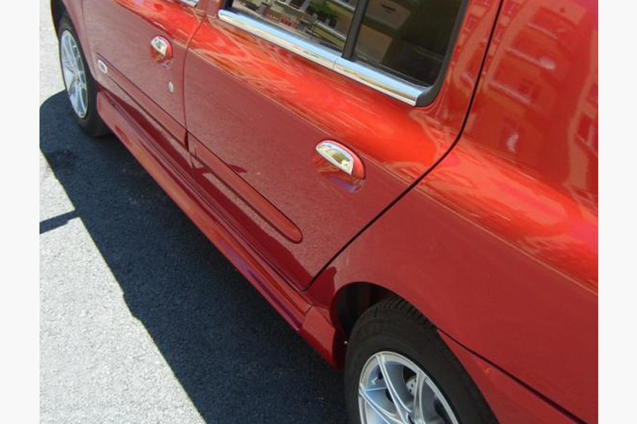 Renault Symbol 2008-2013 гг. Боковые пороги (грунтованные под покраску) Image