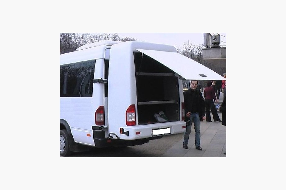 Mercedes Sprinter W901/902/903/904/905 1995–2006 гг. Багажник на крышу Фото 2