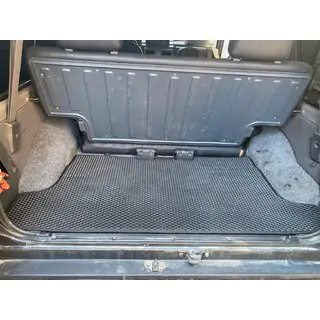 Коврик багажника Короткий (EVA, Черный) Nissan Patrol Y60 1988–1997 гг. фото 1