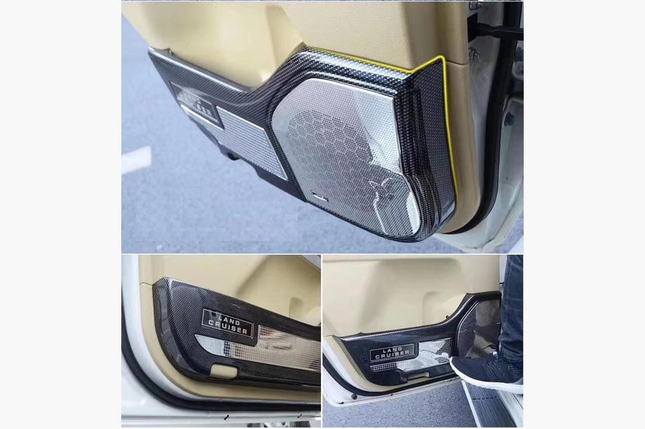 Toyota Land Cruiser 200 2007-2021 гг. Накладки на колонки (4 шт) Image