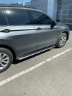 Volkswagen Tiguan 2016-2023 гг. Боковые пороги OEM для стандартной версии (2 шт., алюминий) фото 1