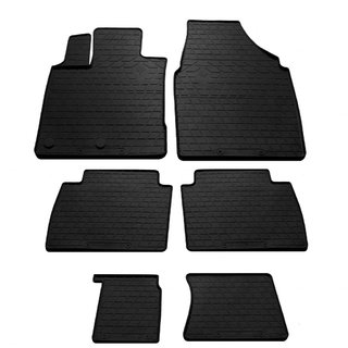 Резиновые коврики для +2 (6 шт, Stingray Premium) Nissan Qashqai 2010-2014 гг.