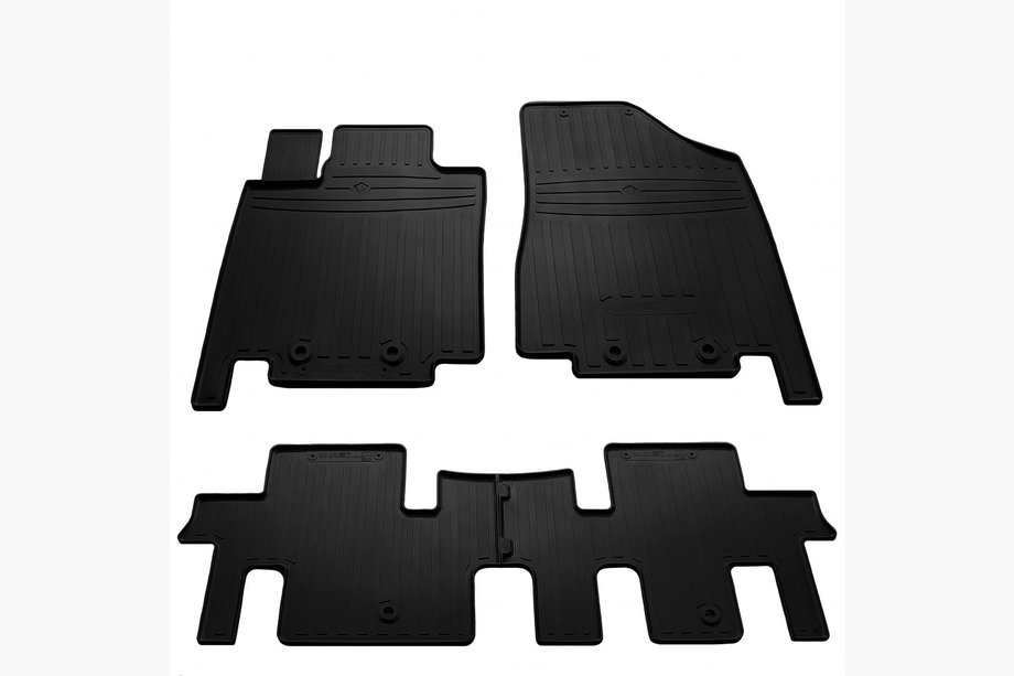 Nissan Pathfinder R52 2012-2021 гг. Резиновые коврики (4 шт, Stingray Premium) 2017+ Image