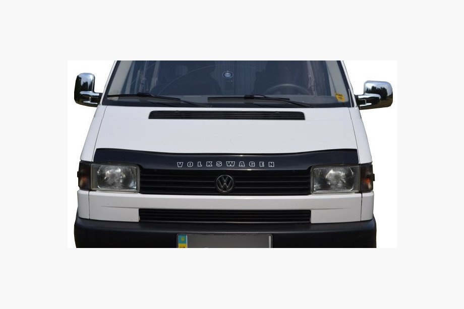 Volkswagen T4 Transporter 1990-2003 гг. Дефлектор капота (прямые фары) (VIP) Image