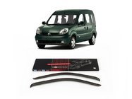 Renault Kangoo 1998-2008 гг. Ветровики на окна 8 см (2 шт, Sunplex) фото 1