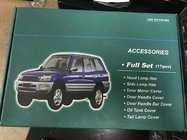 Toyota Rav 4 1996-2001 гг. Накладки на Зеркала (2 шт., пластик) фото 1