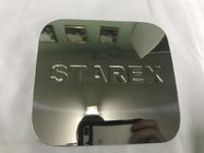 Hyundai H200, H1, Starex 1998-2007 гг. Накладка на лючок бензобака Carmos нержавейка фото 1