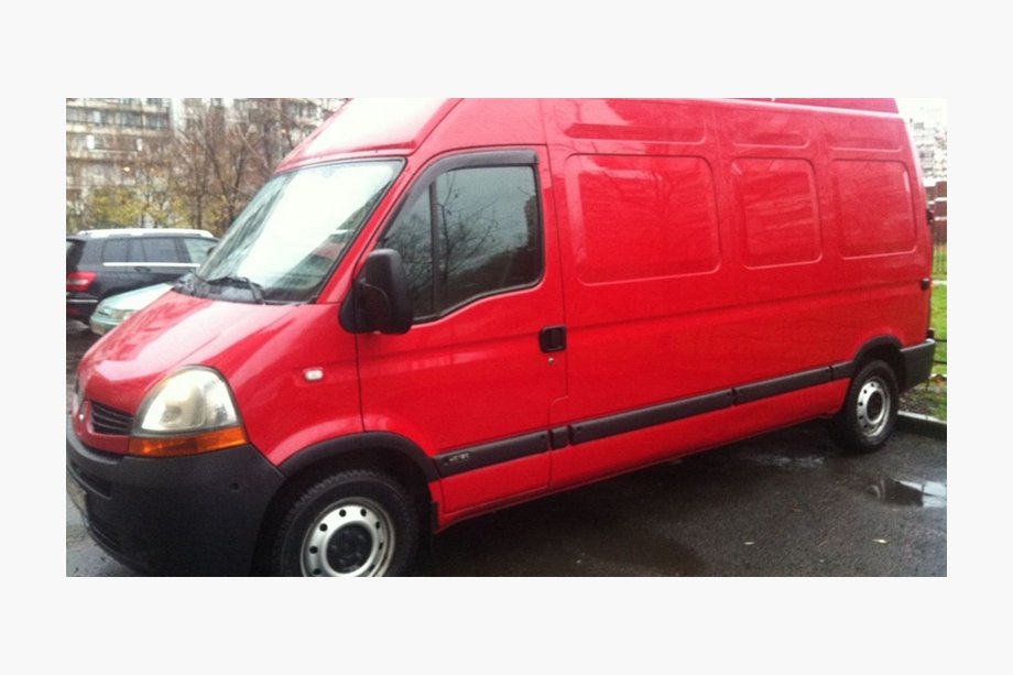 Renault Master 1998-2010 гг. Ветровики на окна (2 шт, Cobra) Image