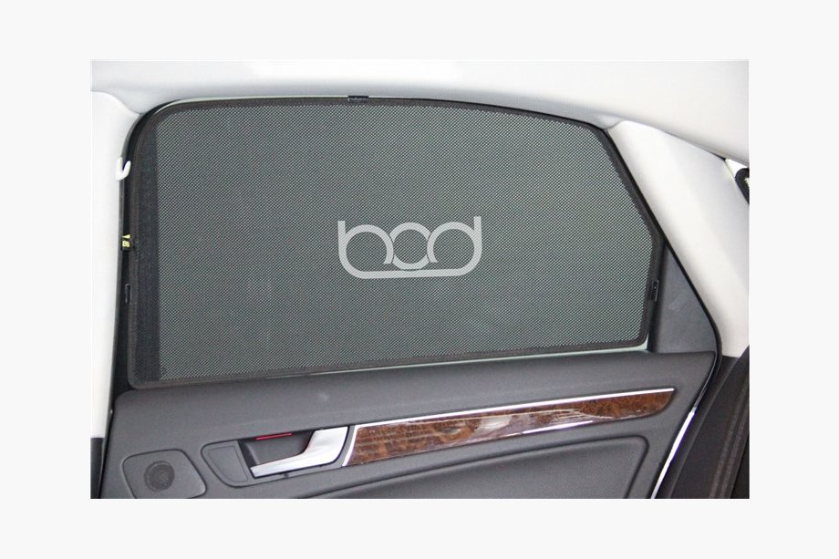 Audi A4 B8 2007-2015 гг. Солнцезащитные шторки (3 шт, вставные) Image