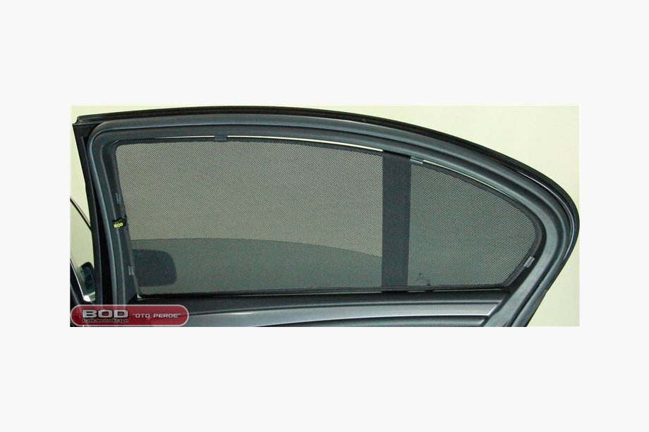 BMW 5 серия E60/E61 2003-2010 гг. Солнцезащитные шторки (3 шт, вставные) Image