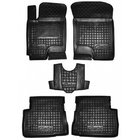 Hyundai Getz 2002- гг. Резиновые коврики с бортиком (Autogumm) фото 1