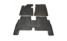 Hyundai Santa Fe 2 2006-2012 гг. Резиновые коврики с бортиком 2006-2010 (Autogumm) фото 1