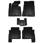 Hyundai Santa Fe 2 2006-2012 гг. Резиновые коврики с бортиком 2010-2012 (Autogumm) фото 1