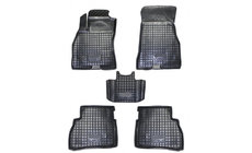 Fiat Doblo II 2010-2022 гг. Резиновые коврики с бортиком (Autogumm) фото 1