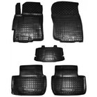 Mitsubishi Lancer X 2008- гг. Резиновые коврики с бортиком (Autogumm) фото 1
