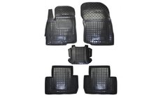 Mitsubishi Outlander 2012-2021 гг. Резиновые коврики с бортиком (Autogumm) фото 1