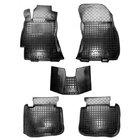 Subaru Outback 2009-2014 гг. Резиновые коврики с бортиком (Autogumm) фото 1