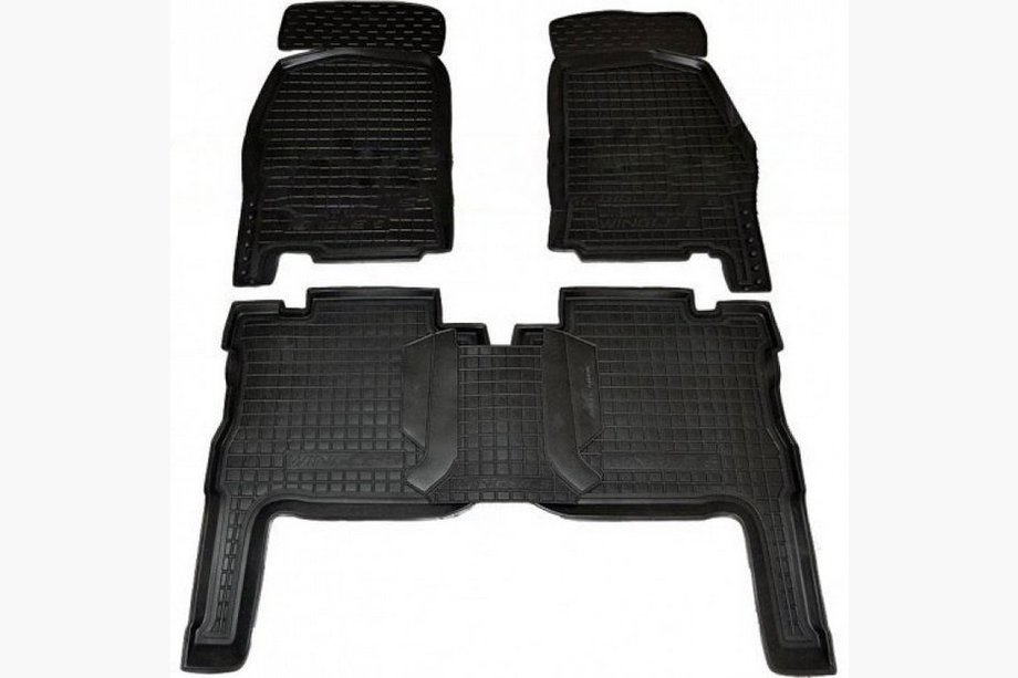 GreatWall Wingle 5 2006- гг. Резиновые коврики с бортиком (Autogumm) Image