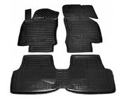 Seat Leon 2013-2020 гг. 3D резиновые коврики с бортиком (Autogumm) фото 1
