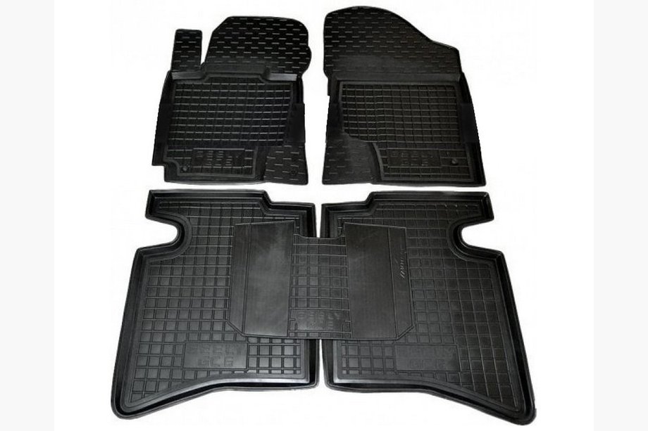 Geely GC-6 2014-2020 гг. Резиновые коврики с бортиком 2014+ (Autogumm) Image