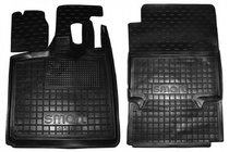 Smart 1998-2007 гг. Резиновые коврики с бортиком 450 Fortwo (Autogumm) фото 1