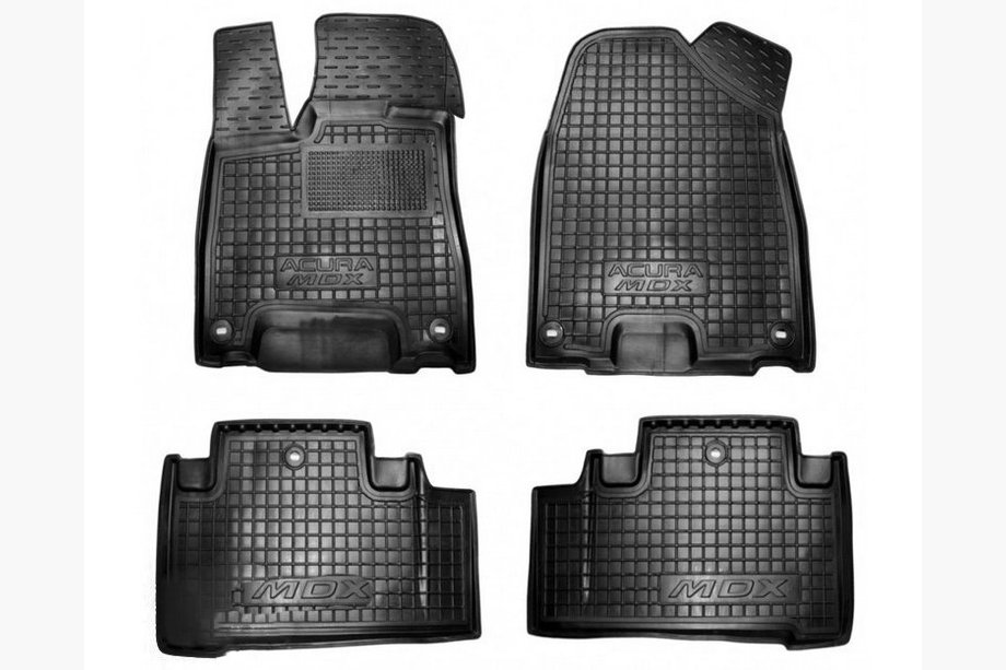 Acura MDX 2013-2020 гг. Резиновые коврики с бортиком (Autogumm) Image