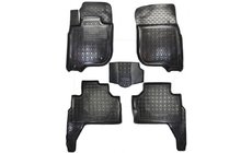Mitsubishi Pajero Sport 2015- гг. Резиновые коврики с бортиком (Autogumm) фото 1