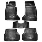BMW 5 серия E60/E61 2003-2010 гг. Резиновые коврики с бортиком (Autogumm) фото 1