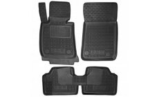 BMW 3 серия E90/E91 2005-2011 гг. Резиновые коврики с бортиком (Autogumm) фото 1